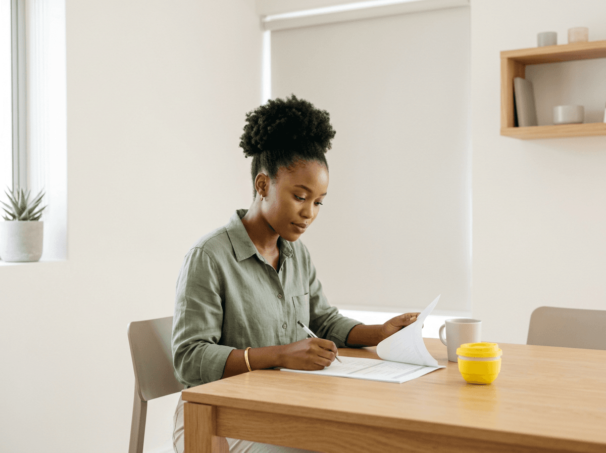 South African first-time buyer reviewing a home buying checklist to avoid common mistakes